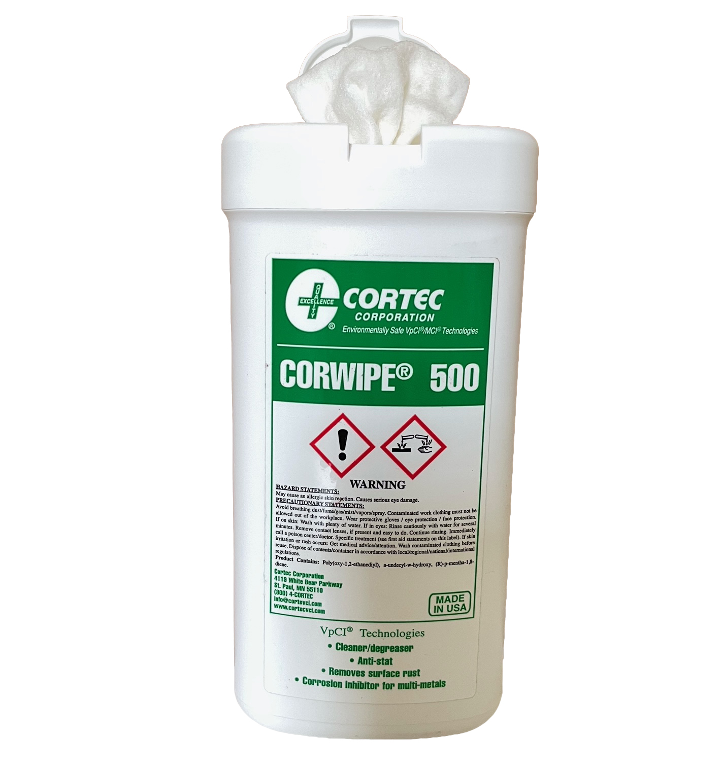 Corwipes 500