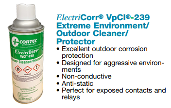 Electronic cleaner and VCI rust preventative spray