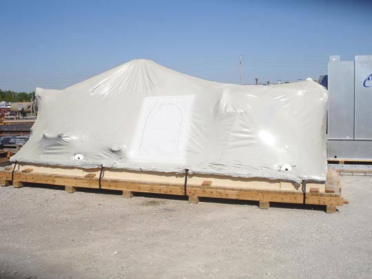 Outdoors Ready Flame Retardant VCI Shrink film